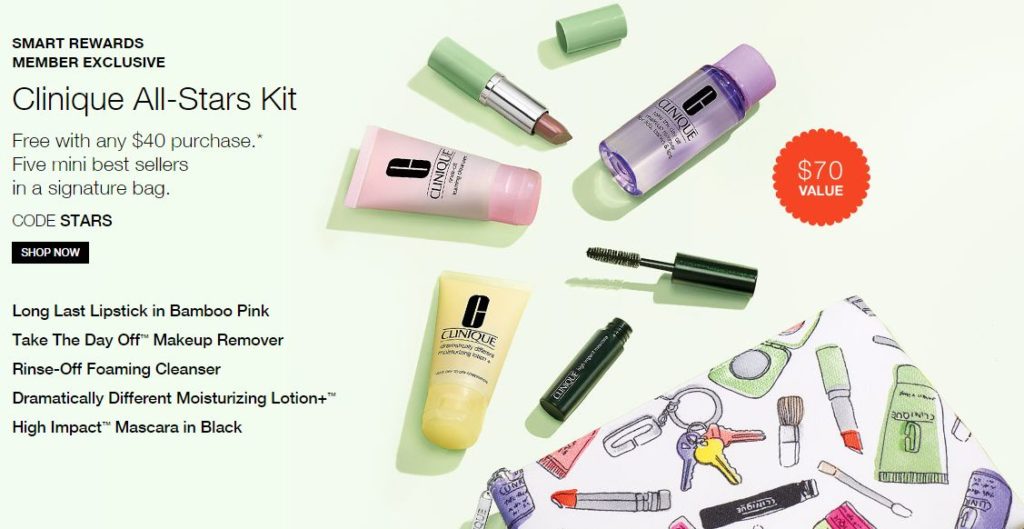 Clinique Gift With Purchase